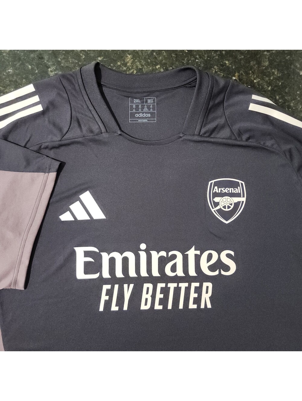 Adidas Arsenal FC 24/25 Tiro Training Jersey Soccer Futbol Mens 2XL Slim Fit